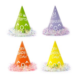 트윙클미니고깔모자 10개 묶음 / 생일 파티 모자