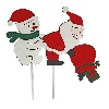 [페이퍼] 토다스 산타잡고있는 눈사람 데코픽 크리스마스토퍼